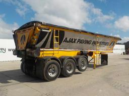 2007 Trailking OLB 326 30' Tri Axle Live Bottom Trailer c/w Side Dump, Rele