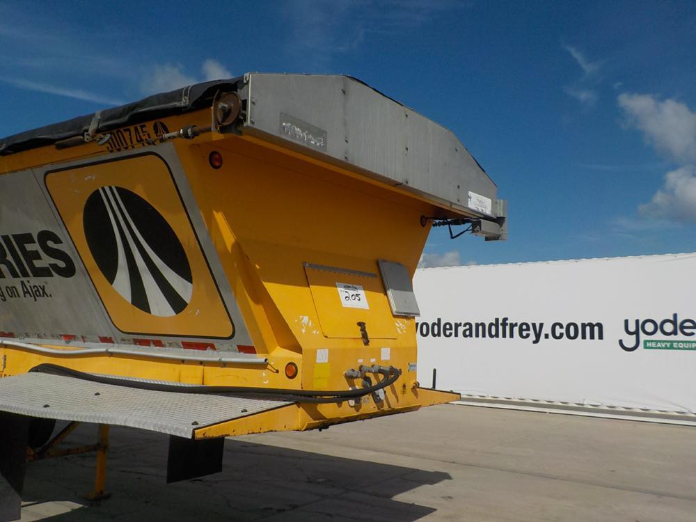 2007 Trailking OLB 326 30' Tri Axle Live Bottom Trailer c/w Side Dump, Rele