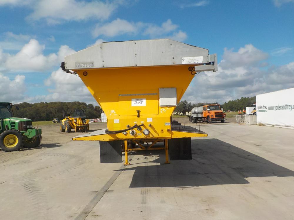 2007 Trailking OLB 326 30' Tri Axle Live Bottom Trailer c/w Side Dump, Rele