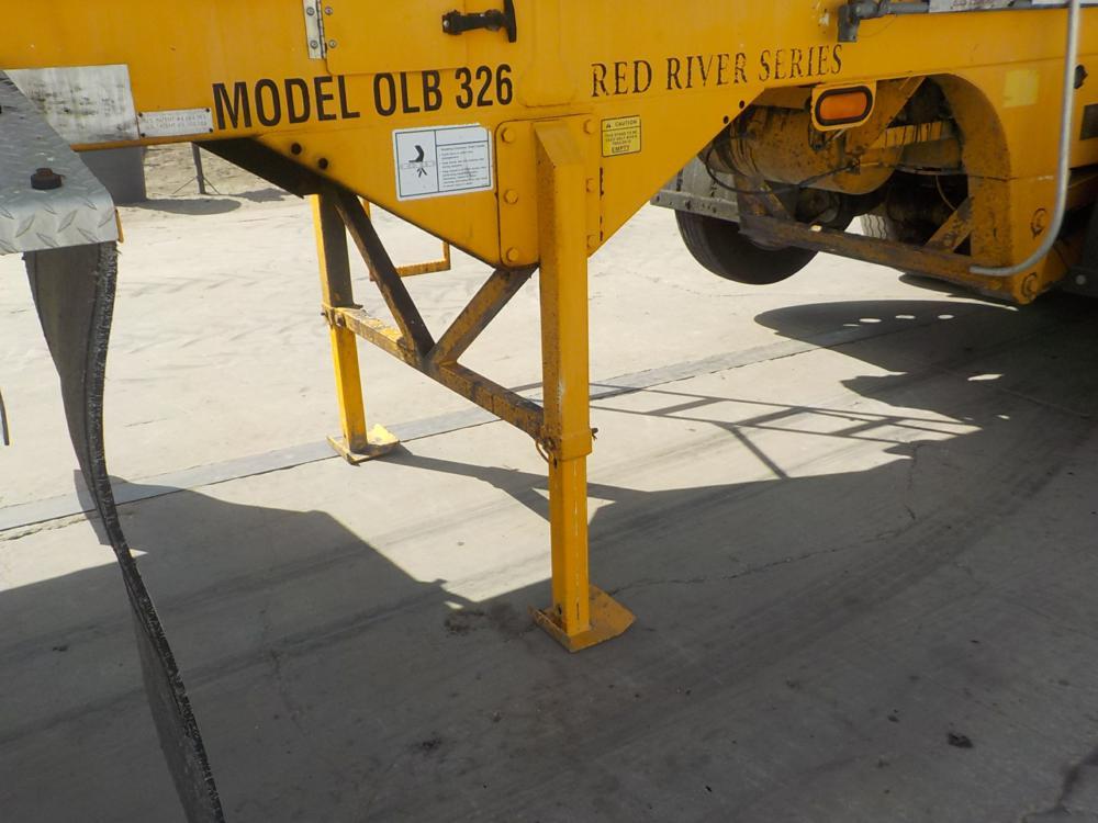 2007 Trailking OLB 326 30' Tri Axle Live Bottom Trailer c/w Side Dump, Rele