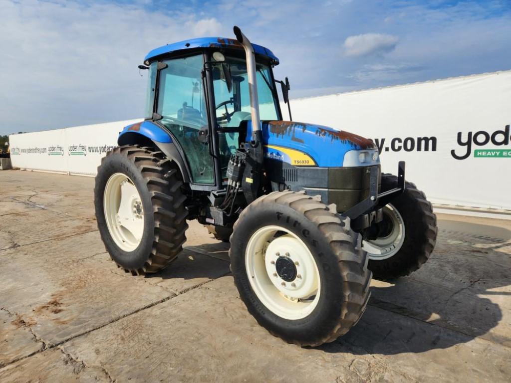 2005 New Holland TS6030 4WD Tractor c/w Cab