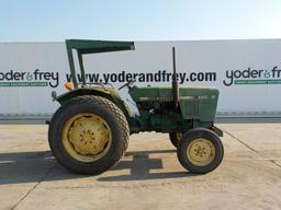 John Deere 1050 2WD Tractor c/w Canopy, 3 Point Hitch, 37HP, PTO, Front Tir
