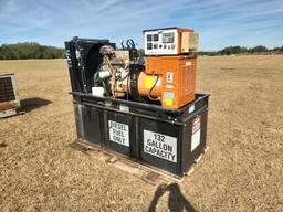 2005 Generac 30KW GENSET c/w John Deere 4 Cylinder Diesel Engine, Phase 1,