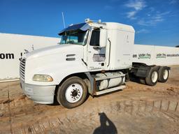 2002 Mack CX613 Vision Tandem Axle White Sleeper Truck Tractorc/w Mack E7 6