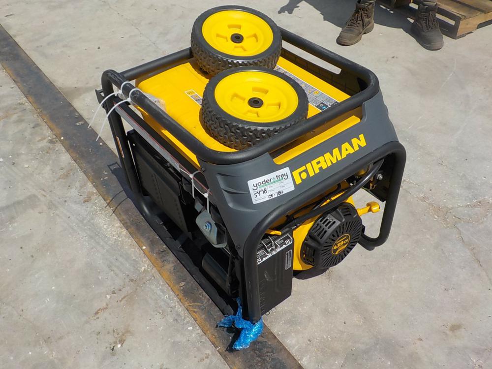 Firman 9450 Watt Dual Fuel Generator W/Elec Start & Wheel Kit