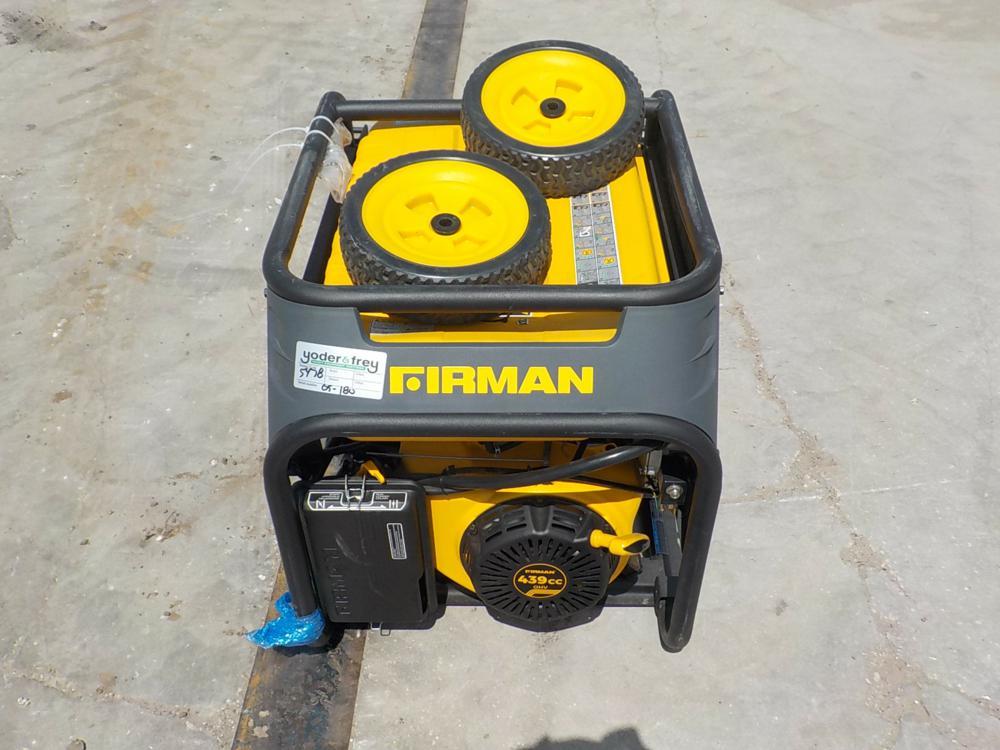 Firman 9450 Watt Dual Fuel Generator W/Elec Start & Wheel Kit