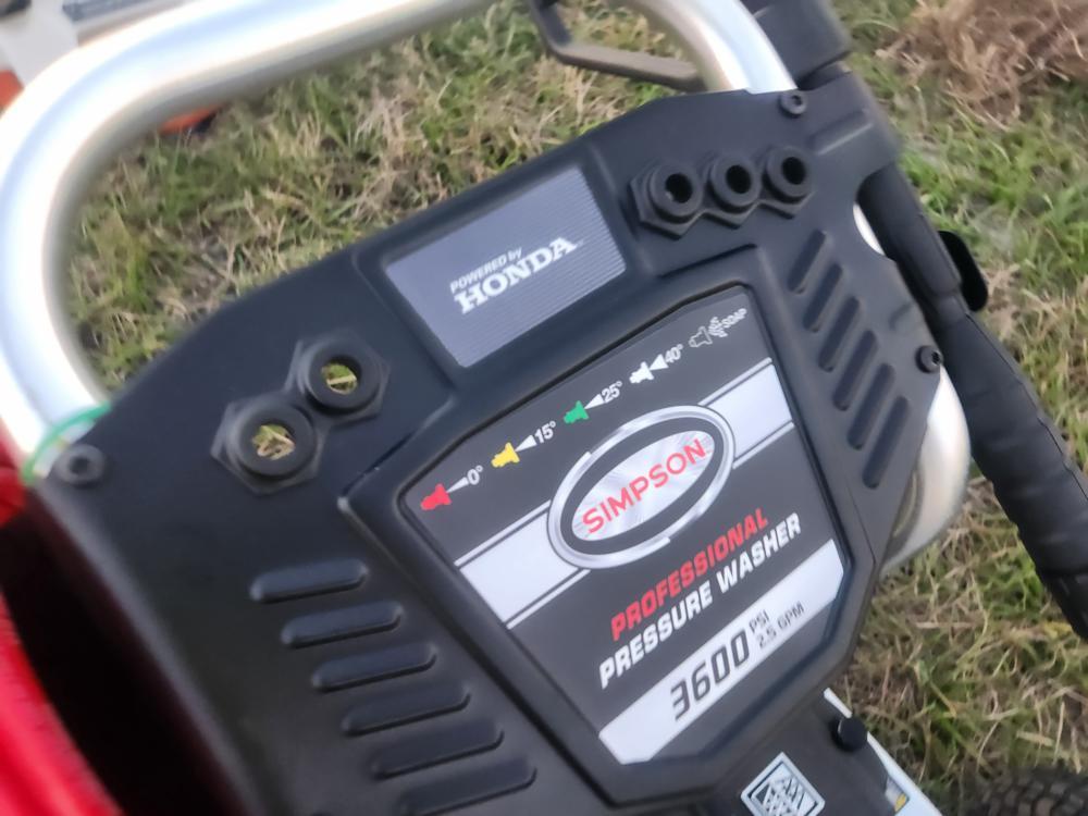 3600 PSI Simpson Pressure Washer c/w Honda Engine (PS60982)