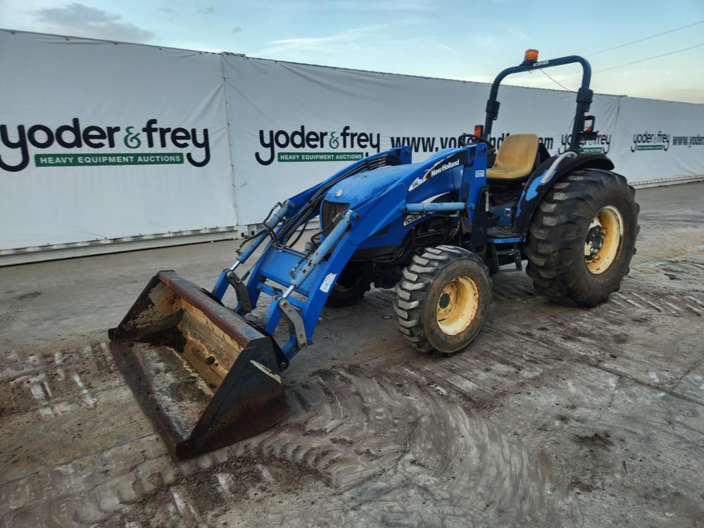 2006 New Holland TC55DA 4WD Tractor c/w Roll Bar, 3 Point Linkage, Front Lo