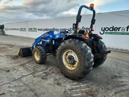 2006 New Holland TC55DA 4WD Tractor c/w Roll Bar, 3 Point Linkage, Front Lo