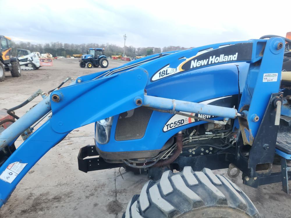 2006 New Holland TC55DA 4WD Tractor c/w Roll Bar, 3 Point Linkage, Front Lo