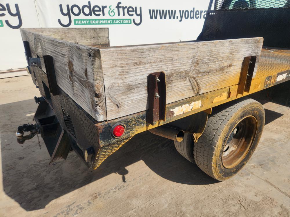 2001 Ford F550 4x4 Flatbed Truck, 7.3L V8 Engine, Automatic Transmission, D