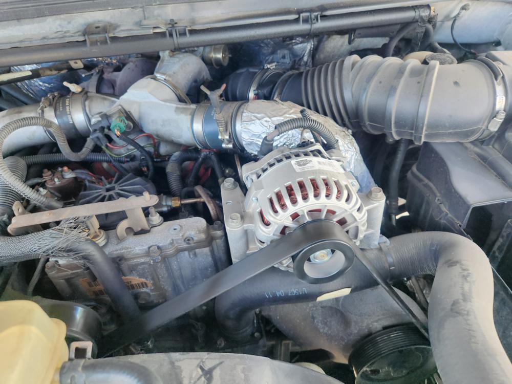 2001 Ford F550 4x4 Flatbed Truck, 7.3L V8 Engine, Automatic Transmission, D