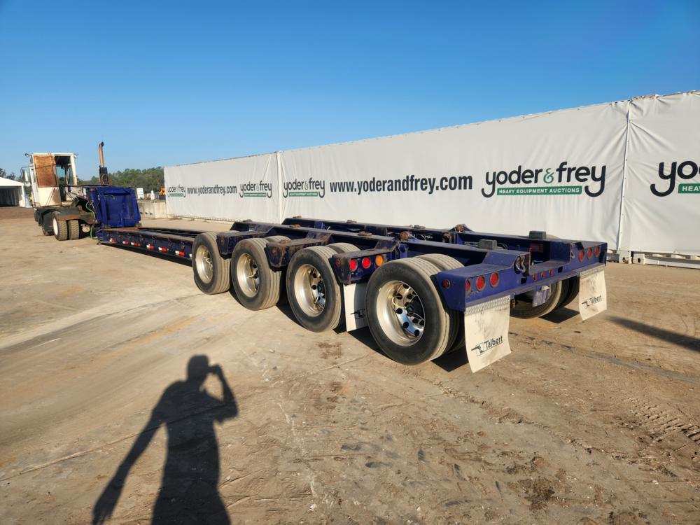 2011 Talbert  55 Ton Detachable Beam Trailer, 26' Beam Deck, 3 Axle Modular