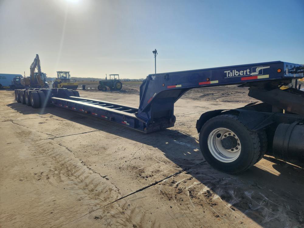 2011 Talbert  55 Ton Detachable Beam Trailer, 26' Beam Deck, 3 Axle Modular