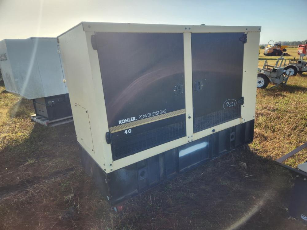 2011 Kohler 40RE0ZJC 50KvA Generator, John Deere Engine