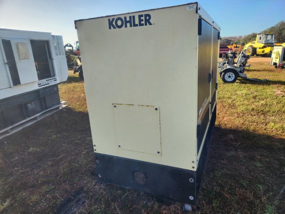 2011 Kohler 40RE0ZJC 50KvA Generator, John Deere Engine