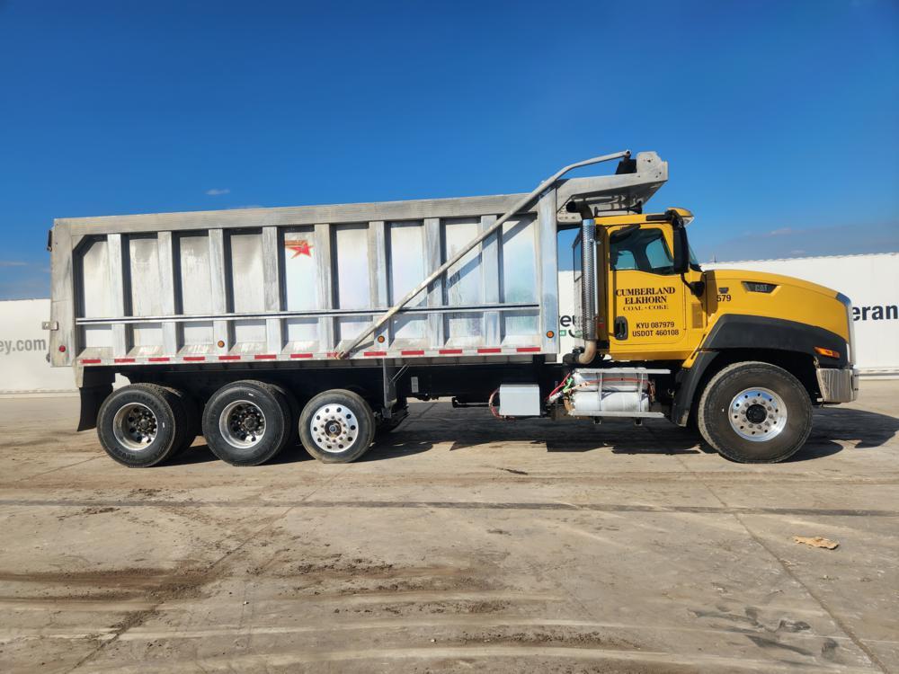 2012 Caterpillar CT660L 6x4 Tri Axle Dumptruck c/w A/C, CAT CT13 Engine, Ea