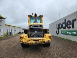 2010 Volvo L90F Wheeled Loader c/w Cab, 60" Forks, QC (Brakes Need Attentio