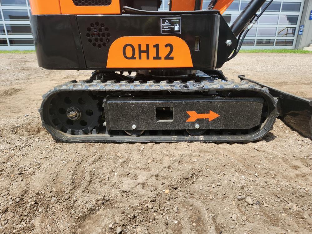 2023 AGROTK QH12 Mini Excavator c/w OROPS, Rubber Tracks, Backfill Blade, A