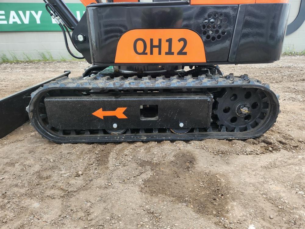 2023 AGROTK QH12 Mini Excavator c/w OROPS, Rubber Tracks, Backfill Blade, A