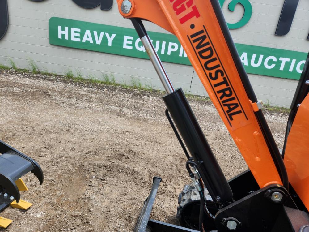 2023 AGROTK QH12 Mini Excavator c/w OROPS, Rubber Tracks, Backfill Blade, A