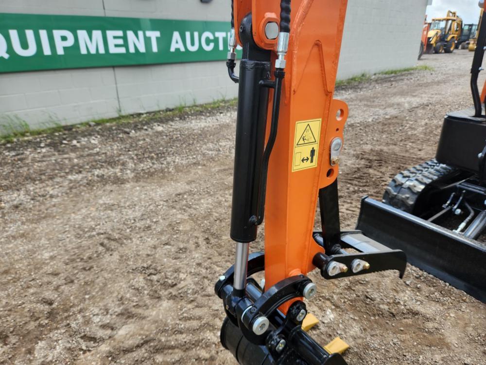 2023 AGROTK QH12 Mini Excavator c/w OROPS, Rubber Tracks, Backfill Blade, A