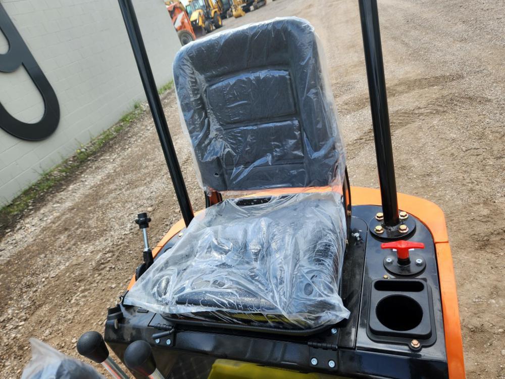 2023 AGROTK QH12 Mini Excavator c/w OROPS, Rubber Tracks, Backfill Blade, A
