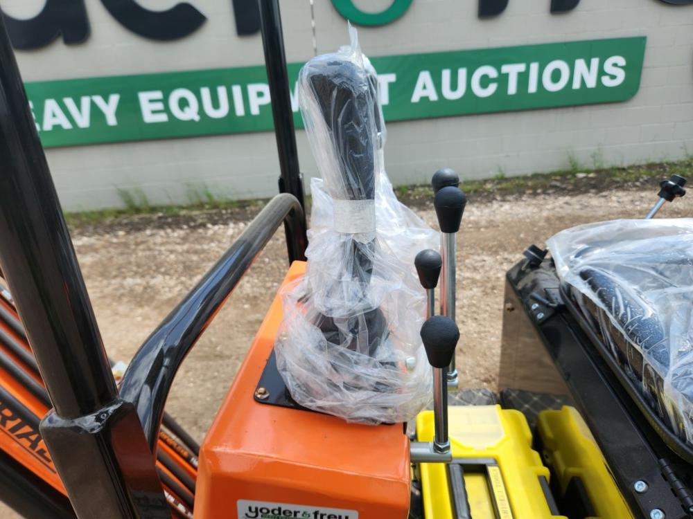 2023 AGROTK QH12 Mini Excavator c/w OROPS, Rubber Tracks, Backfill Blade, A
