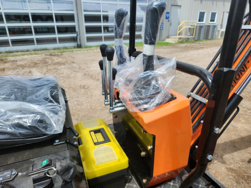 2023 AGROTK QH12 Mini Excavator c/w OROPS, Rubber Tracks, Backfill Blade, A