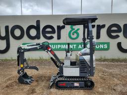 2023 AGROTK L12 Mini Excavator c/w OROPS, Rubber Tracks, Backfill Blade, Au