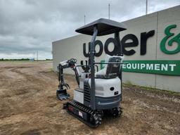 2023 AGROTK L12 Mini Excavator c/w OROPS, Rubber Tracks, Backfill Blade, Au