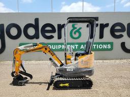 2023 Miva VA13 Mini Excavator, OROPS, Rubber Tracks, 16" Digging Bucket, Pi