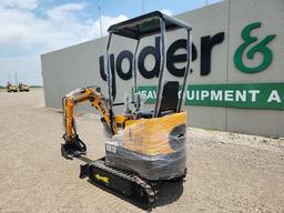 2023 Miva VA13 Mini Excavator, OROPS, Rubber Tracks, 16" Digging Bucket, Pi