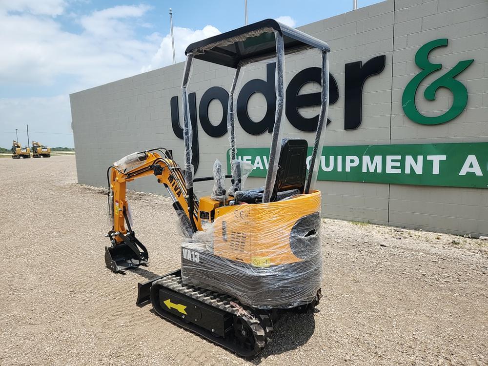 2023 Miva VA13 Mini Excavator, OROPS, Rubber Tracks, 16" Digging Bucket, Pi