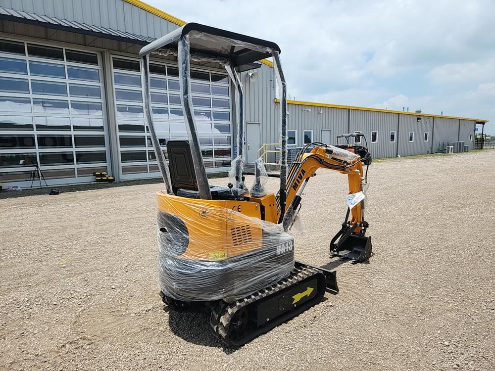 2023 Miva VA13 Mini Excavator, OROPS, Rubber Tracks, 16" Digging Bucket, Pi
