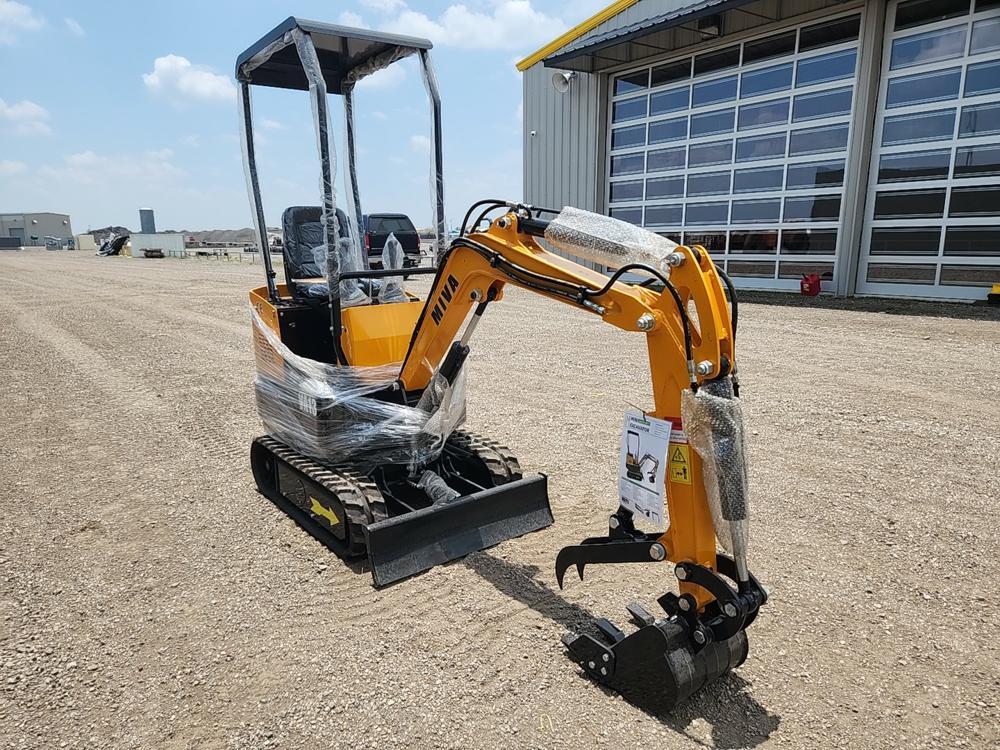 2023 Miva VA13 Mini Excavator, OROPS, Rubber Tracks, 16" Digging Bucket, Pi
