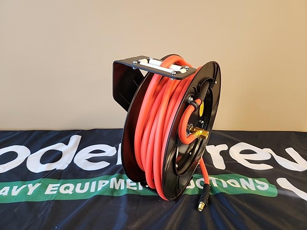 3/8" x 50' Automatic Air Hose Reel - Unused