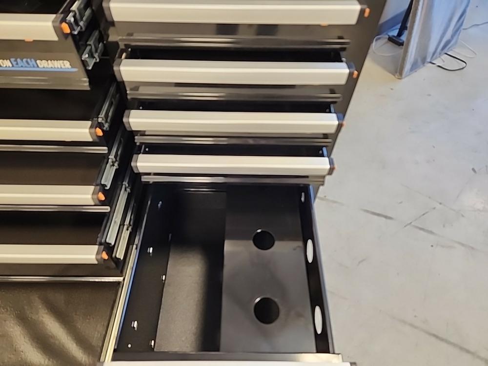 62" HD Work Center c/w Peg Board & Power Station - Unused