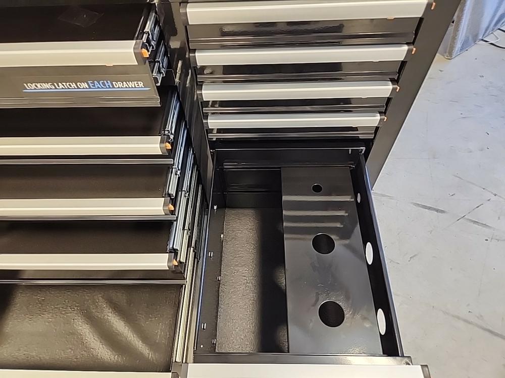 62" HD Work Center c/w Peg Board & Power Station - Unused