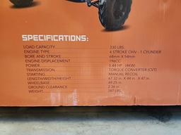 Real Tree Go Cart 2 Seater -RTK200 - Unused