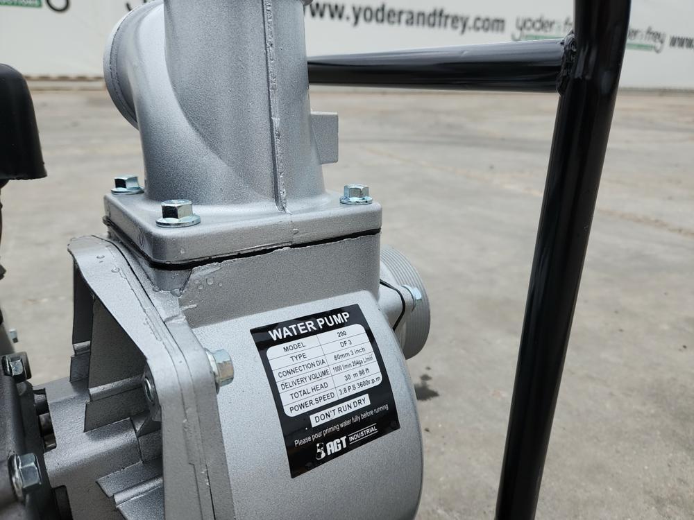 2023 AGROTK WP80 3" Gas Semi-Trash Water Pump - Unused
