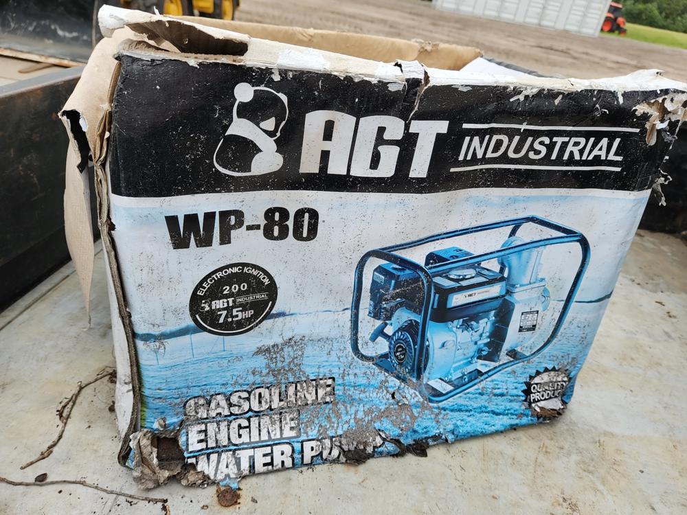 2023 AGROTK WP80 3" Gas Semi-Trash Water Pump - Unused