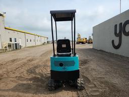 2023 AGROTK QH12 Mini Excavator c/w OROPS, Rubber Tracks, Blade, Bucket, Ma