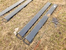 Mower King  72" Fork Extensions to suit Skidsteer - Unused
