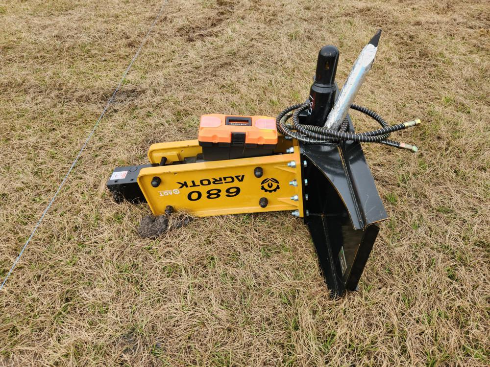 AGROTK  Hydraulic Hammer to suit Skidsteer - Unused