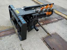Mower King  Trencher to suit Skidsteer - Unused