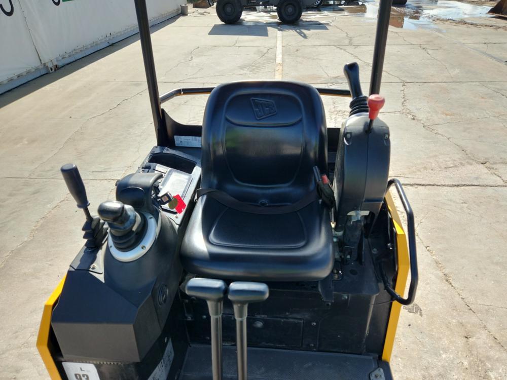 2018 JCB 15C-1 Mini Excavator c/w OROPS, Rubber Tracks, Aux Hydraulics, Bla