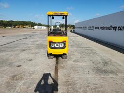 2018 JCB 15C-1 Mini Excavator c/w OROPS, Rubber Tracks, Aux Hydraulics, Bla