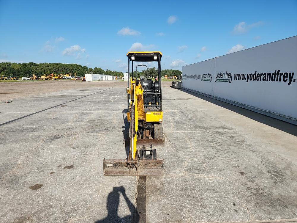 2018 JCB 15C-1 Mini Excavator c/w OROPS, Rubber Tracks, Aux Hydraulics, Bla