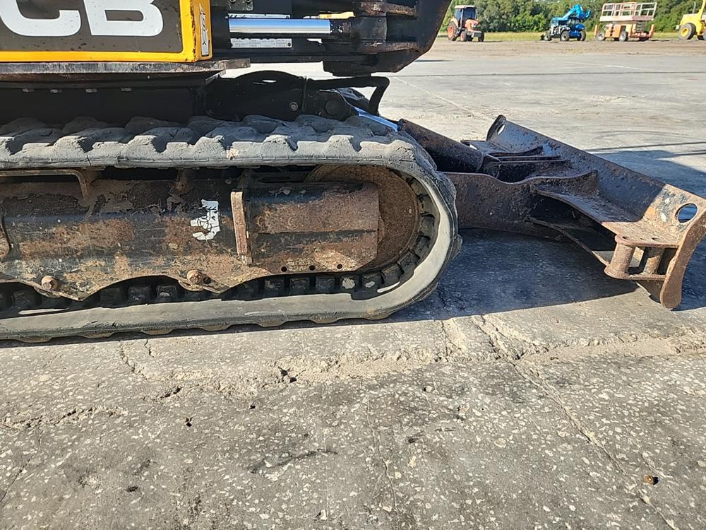 2018 JCB 15C-1 Mini Excavator c/w OROPS, Rubber Tracks, Aux Hydraulics, Bla